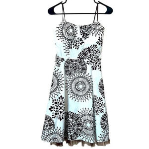 Ruby fox juniors size 5 white and brown dress